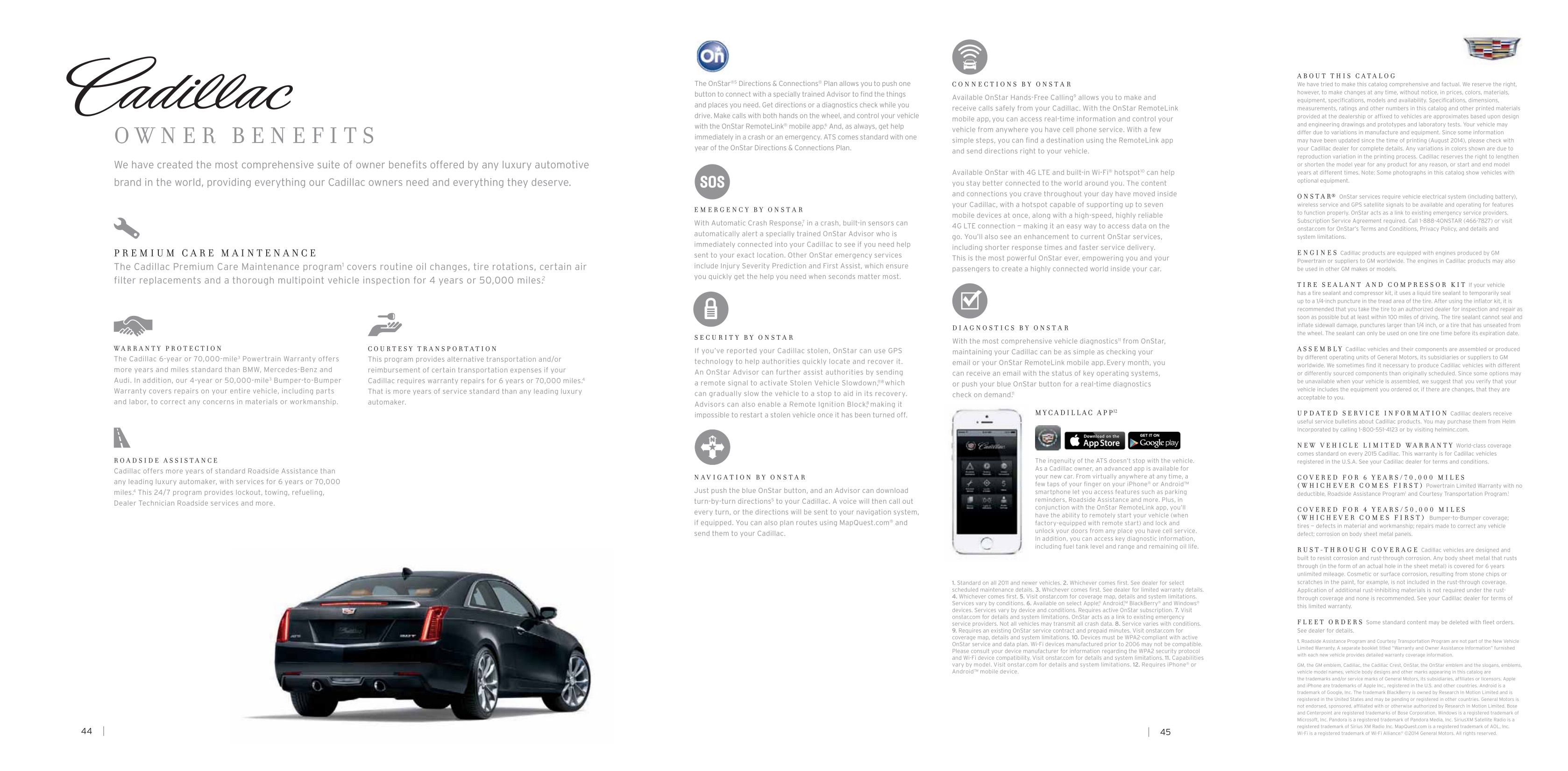 2015 Cadillac ATS Coupe Brochure Page 6